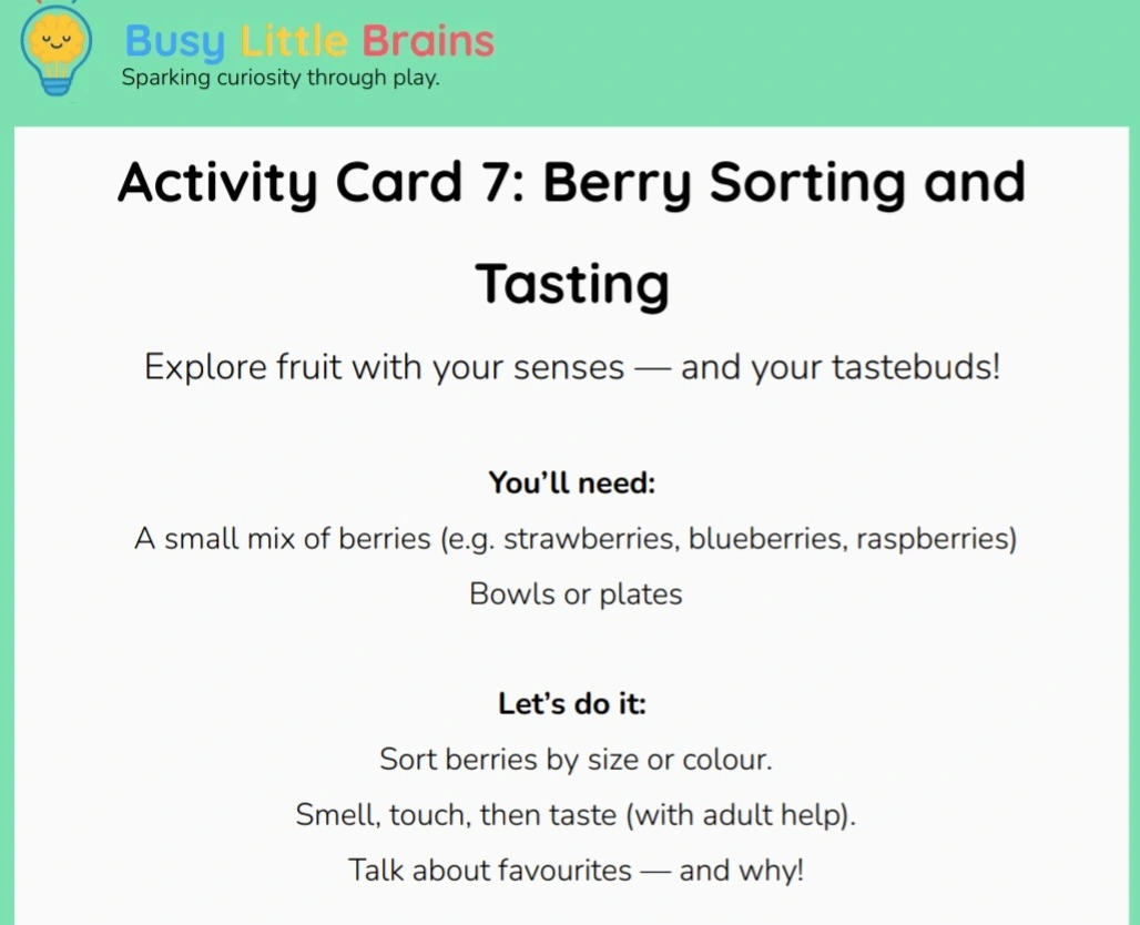 Berry Sorting