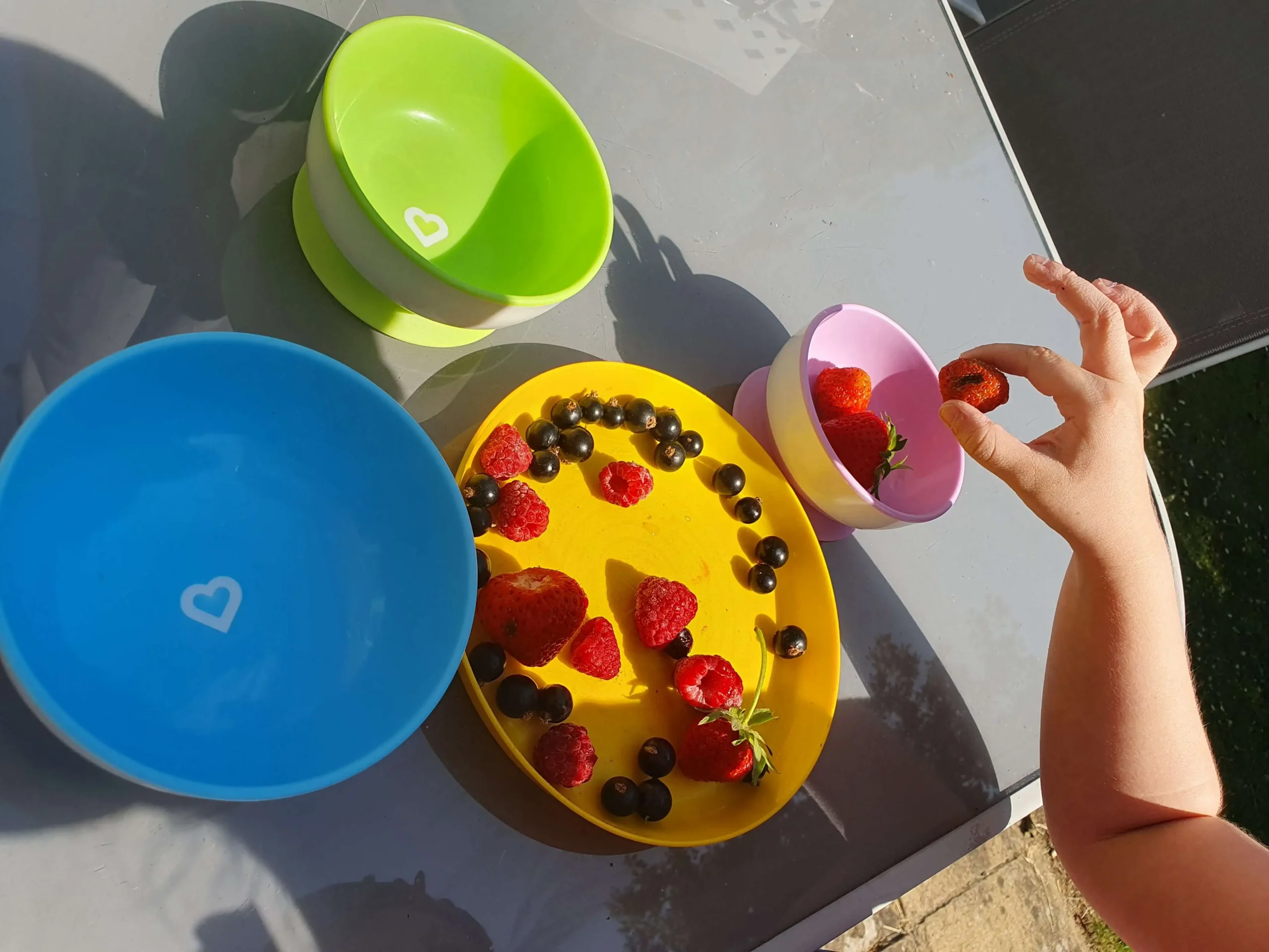 Berry Sorting to help child development