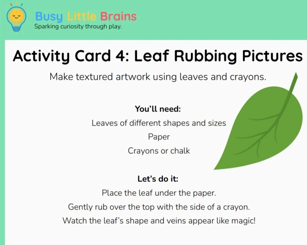Leaf Rubbing