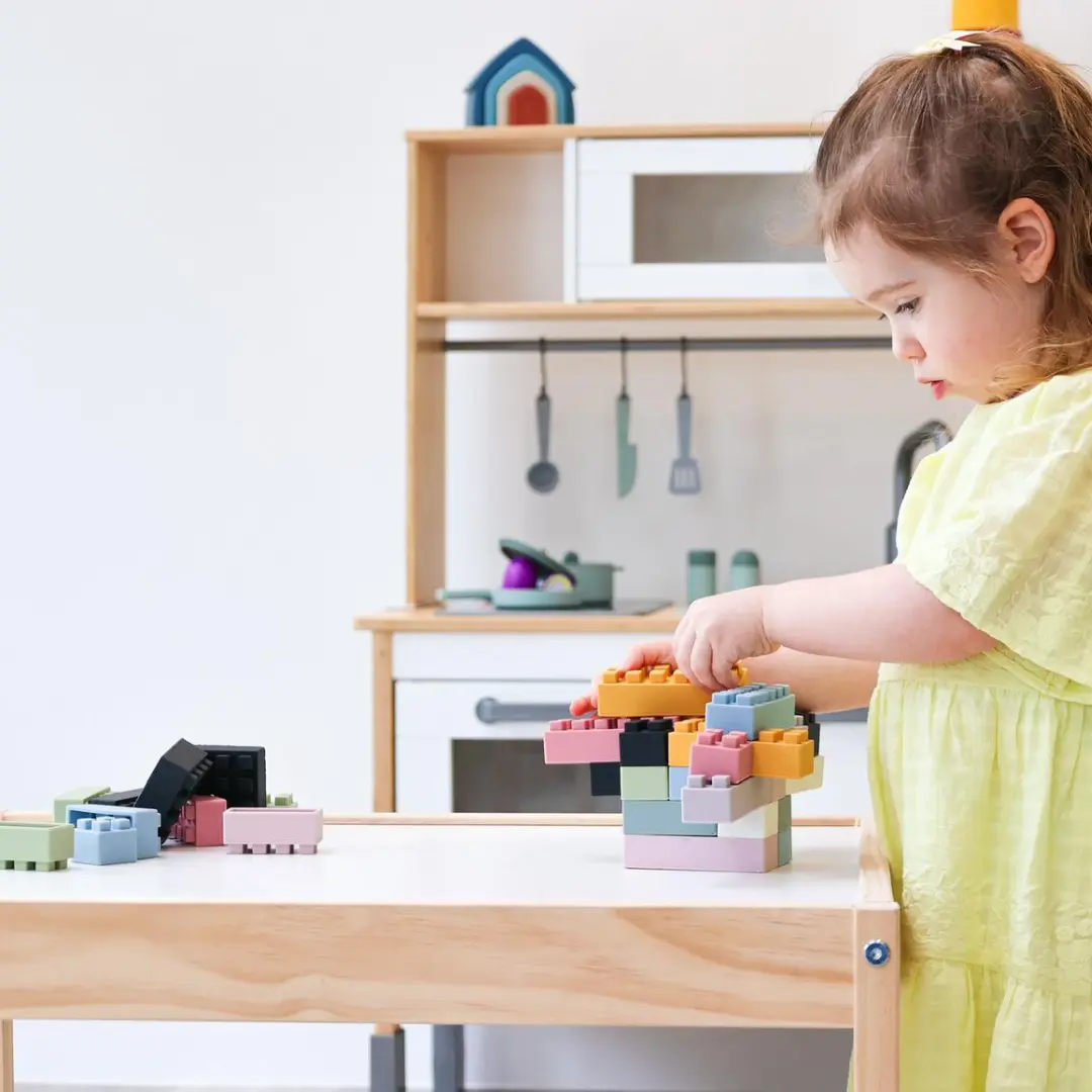 Sensory Play with Silicone Baby Toys