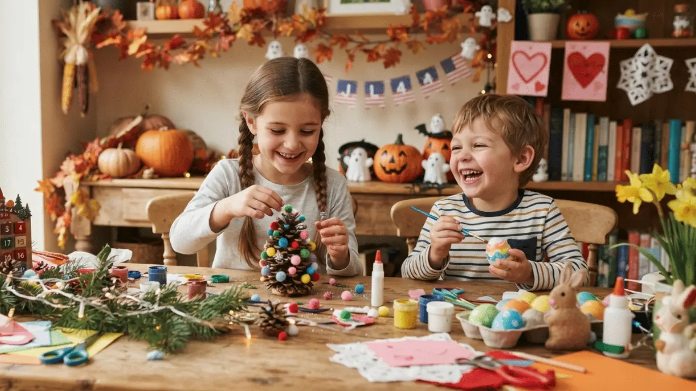 Seasonal Activities for Kids at Home: Ideas for Every Holiday
